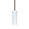 Besa Lighting Copa Stem Pendant, Carrera, Bronze Finish, 1x9W LED 1TT-493019-LED-BR - alternate 1